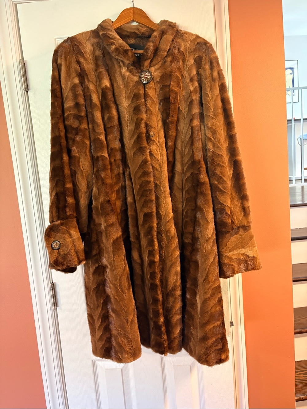 Vintage Mink Fur Coat